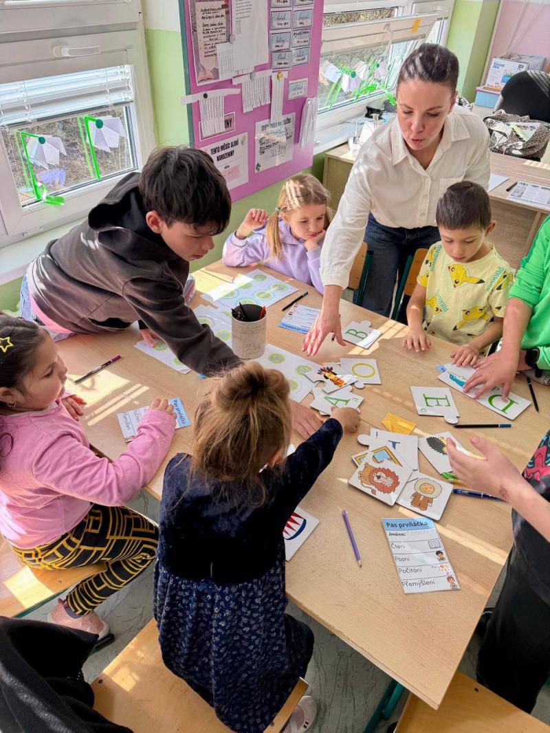 Předškoláci v pětce